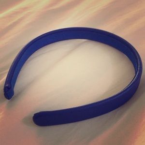 Blue medium thick head band